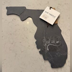 Slate Florida Cheese Charcuterie Board